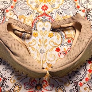Fly London Yala Sandal (Cream/Tan) - Size 39